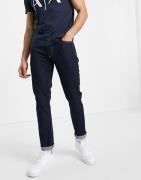 Emporio Armani - J06 slim fit jeans i Dark Wash-Blå