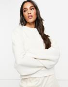 adidas Originals - Essentials - Havrefarvet sweatshirt-Hvid