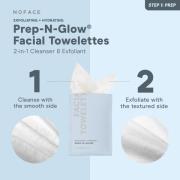 NuFACE Prep-N-Glow Facial Towelette (20 Pack)