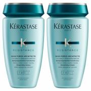 Kérastase Resistance Bain Force Architecte 250 ml Duo