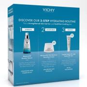 Vichy Mineral 89 Hyaluronic Acid Daily Hydration Kit: Serum, Moisturiser, and SPF50