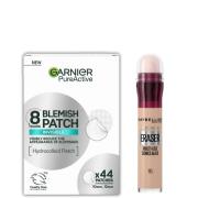 Garnier x Maybelline Patch & Conceal Bundle (Various Shades) - 115 Warm Light