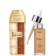 L'Oréal Paris Age Perfect Serum Le Duo 30ml & True Match Tinted Serum 30ml Bundle (Various Shades) - 5-6 Medium Tan
