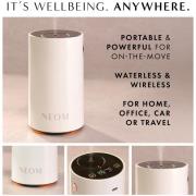 Neom Wellbeing London Pod Mini+ Waterless Essential Oil Diffuser White
