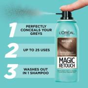 L’Oréal Paris Magic Retouch Medium Brown Root Concealer Spray Trio Bundle