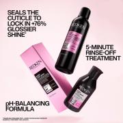 Redken Acidic Color Gloss Activated Glass Gloss Treatment 237ml and Conditioner Mini 50ml, Glass-Like Shine