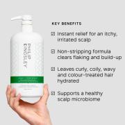 Philip Kingsley Flaky/Itchy Scalp Hydrating Curl Anti-Dandruff Shampoo 1000ml