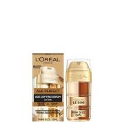 L'Oreal Paris Age Perfect Micro-Collagen Serum, Le Duo Age Defying Serum, Collagen Peptide Booster and Vitamins B3 & C*, Instant Firmness, Radiance, Wrinkles Appear Reduced, 15ml