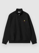 Carhartt WIP Half Zip American Script Half-Zip Sweater sort