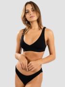 Rip Curl Custom Rib Halter Bikini overdel sort