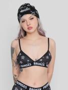 Broken Promises Chuck Lounge Bralette BH sort