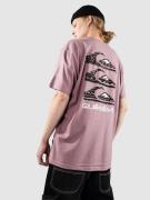 Quiksilver Vertical Logos T-shirt pink