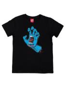 Santa Cruz Screaming Hand Kids T-shirt sort
