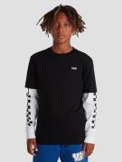 Vans Long Check Twofer Longsleeve T-Shirt sort