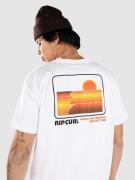 Rip Curl Surf Revival Stacked T-shirt hvid