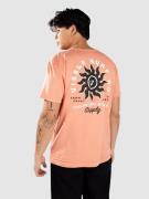 Vissla Spins Organic T-shirt pink