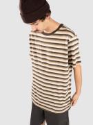 Volcom Level Stone Crew T-shirt brun