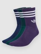 adidas Originals 3S Crew S 3P Socks mønster