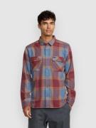RVCA Thatll Work Flannel Skjorte rød