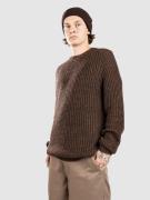 Anerkjendt Aksune Structure Knit Pullover brun