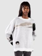 Blue Tomato Fluffy Knit Pullover grå