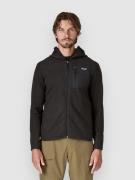 Patagonia R1 Air Full-Zip Hoody Fleecejakke sort