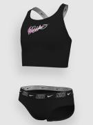 Nike Swim Crossback Midkini Kids Bikini Set sort