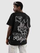 True Religion Puf Cat T-shirt sort