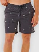 Rip Curl Skelly Breach Volley Boardshorts sort