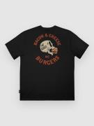 The Dudes Bacon & Cheese Classic T-shirt sort