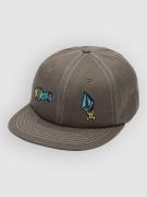 Volcom Star Shields Fa Adj Kasket grå