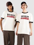 Deus Ex Machina Arrows Ringer T-shirt hvid