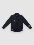 The Dudes European Fantasy Over Chuck Premium Skjorte sort