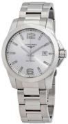 Longines Herreur L3.759.4.76.6 Conquest Sølvfarvet/Stål Ø41 mm