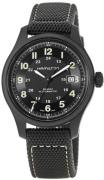 Hamilton Herreur H70575733 Khaki Field Titanium Sort/Tekstil Ø42 mm