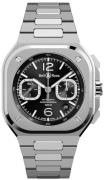 Bell & Ross Herreur BR05C-BLC-ST/SST BR 05 Chrono Sort/Stål Ø42