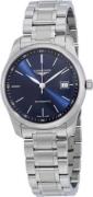 Longines Herreur L2.793.4.92.6 Master Blå/Stål Ø40 mm