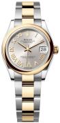 Rolex Dameur 278243-0003 Datejust 31 Sølvfarvet/Stål Ø31 mm