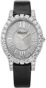 Chopard Dameur 139383-1201 Diamond Hour Sølvfarvet/Satin Ø34.1 mm