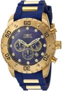 Invicta Herreur 20280 Pro Diver Blå/Guldtonet stål Ø50 mm