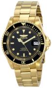Invicta Herreur 8929OB Pro Diver Sort/Gul guldtonet stål Ø40 mm
