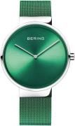 Bering 14539-808 Grøn/Stål Ø39 mm