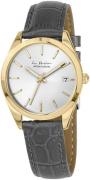 Jacques Lemans Dameur LP-132K La Passion Sølvfarvet/Læder Ø34 mm
