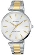 Lorus Dameur RG241PX9 Fashion Hvid/Gul guldtonet stål Ø34 mm