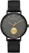 Bulova Herreur 44A119 Caravelle Grå/Læder Ø39.5 mm