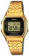Casio Dameur LA680WEGA-1ER Collection LCD/Gul guldtonet stål