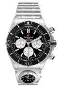 Breitling Herreur AB0136251B1A2 Super Chronomat B01 44 Sort/Stål