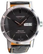 Longines Herreur L4.827.4.52.0 The 1832 Sort/Læder Ø40 mm