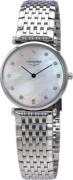 Longines Dameur L4.512.4.87.6 Grande Classique Hvid/Stål Ø29 mm