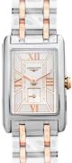 Longines Dameur L5.255.5.75.7 Dolcevita Hvid/Stål 20.8x32 mm